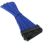 Napájecí prodlužovací kabel Bitfenix BFA-MSC-24ATX30BK-RP , [1x ATX napájecí zástrčka 24pólová - 1x ATX napájecí zásuvka 24pólová], 30.00 cm, modrá, č