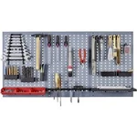 Děrovaná stěna s příslušenstvím Küpper 70102, 120 cm x 60 cm