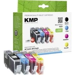 Inkoustová kazeta sada náplní do tiskárny KMP H62V 1712,0005, kompatibilní, černá, azurová, purppurová, žlutá