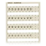 Karty pro označení, WAGO 209-958, 5 ks