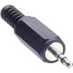 Konektor jack 2,5 mm Lumberg KLS 13, zástrčka rovná, 3pól./stereo, černá