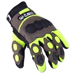 Motokrosové rukavice W-TEC Derex  černo-žlutá  XL