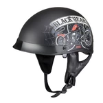 Moto přilba W-TEC Black Heart Rednut  Motorcycle/Matt Black  L (59-60)