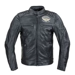 Pánská kožená bunda W-TEC Black Heart Wings Leather Jacket  S  černá