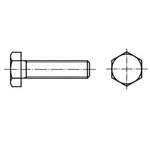 Šestihranné šrouby TOOLCRAFT 130619, N/A, M4, 8 mm, ocel, 100 ks