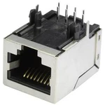 RJ45 konektor econ connect MEB8/8PG - zásuvka, vestavná horizontální RJ45 kov, 1 ks
