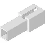 Izolační dutinka Vogt Verbindungstechnik 3931z1pa, bílá 0.50 mm² - 1 mm², 1 ks
