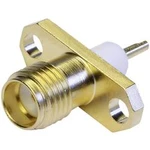 SMA konektor Telegärtner J01151A0631, 50 Ω, přírubová zásuvka