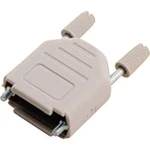 D-SUB pouzdro MH Connectors MHDPPK37-LG-K, Pólů: 37, plast, 180 °, světle šedá, 1 ks
