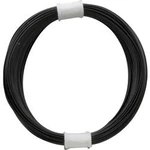 Lanko/ licna 1 x 0.04 mm², vnější Ø 0.60 mm, černá, 10 m