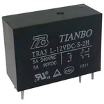 Tianbo Electronics TRA3 L-12VDC-S-2H relé do DPS 12 V/DC 8 A 2 spínací kontakty 1 ks