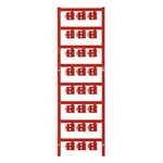 Conductor markers, MultiCard, 12 x 5,8 mm, Polyamide 66, Colour: Red Weidmüller Počet markerů: 120 SFC 2/12 NEUTRAL RTMnožství: 120 ks