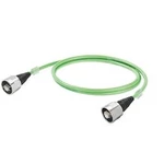 Síťový kabel RJ45 Weidmüller 1005100100, CAT 5, CAT 5e, SF/UTP, 10.00 m, zelená