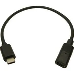 Kabel Cliff FCR72000, 0.3 m, černá