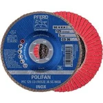 Vějířovitý brusný kotouč PFERD PFC 125 CO-FREEZE 36 SG INOX 67712536, Ø 125 mm/