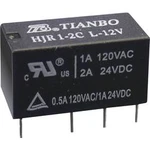 Signálové relé Tianbo Electronics HJR1-2C-L-12VDC, 2 A , 60 V/DC/ 240 V/AC , 120 VA/ 60 W