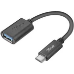 Adaptér USB 2.0 Trust [1x USB-C™ zástrčka - 1x USB 3.0 zásuvka B] černá