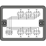 Rozvodný box WAGO 25 A, 250 V, černá, 1 ks