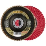 Vějířovitý brusný kotouč Rhodius JUMBO SPEED 208748, Ø 125 mm/