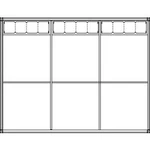 Ritto by Schneider 1556370, 15563/70, (š x v x h) 1226.5 x 961 x 145 mm, bílá