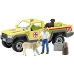 Schleich Záchranné terénní auto s veterinářem