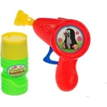 Wiky Krteček Bublifuk mačkací Krtek 55 ml červený