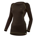 Lasting Dámské vlněné Merino triko DITA 160g - žluto-černé Velikost: XL Lasting Dámské vlněné Merino triko DITA 160g - žluto-černé Velikost: XL