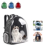 Cat Carrier Bag Outdoor Pet Shoulder bag Carriers Backpack Breathable Portable Travel Transparent Bag For Small Dogs Cat