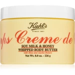 Kiehl's Creme de Corps Soy Milk & Honey Whipped Body Butter tělové máslo s bambuckým máslem 226 g