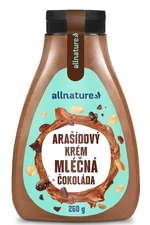 Allnature Arasidovy Krem Smliecnou Cokoladou 260g