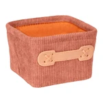 Ružový úložný box Wenko Anela, 14 x 9 cm