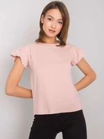 Dusty pink cotton blouse Ansley RUE PARIS