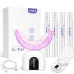 UALANS TW2 Teeth Whitening Kit 6X LED Light Tooth Whitener With 35% Carbamide Peroxide With Magnetic Integration Chargin