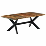 Dining Table 78.7"x39.4"x29.5" Solid Reclaimed Wood
