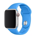 Remienok FIXED Silicone Strap na Apple Watch 38/40/41 mm - sytě modrý (FIXSST-436-DEBL) Univerzální řemínek FIXED Silicone Strap vyrobený z jemného a 