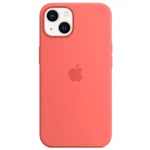 Kryt na mobil Apple Silicone Case s MagSafe pre iPhone 13 mini - pomelovo ružový (MM1V3ZM/A) Silikonový kryt s MagSafe na iPhone 13 mini – pomelově rů