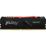 Sada RAM pro PC Kingston FURY Beast RGB KF430C15BBAK2/16 16 GB 2 x 8 GB DDR4-RAM 3000 MHz CL15