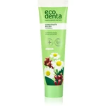 Ecodenta Green Sensitivity Relief zubná pasta pre citlivé zuby s fluoridom príchuť Chamomile/Clove 100 ml