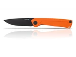 Zavírací nůž Z200 G10 Liner Lock ANV® - barva rukojeti: oranžová, DLC černá čepel (Barva: Oranžová, Varianta: Černá čepel - DLC)
