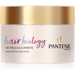 Pantene Hair Biology De-Frizz & Illuminate maska na vlasy pre suché a farbené vlasy 160 ml