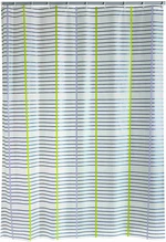 GRUND Koupelnový závěs AMARA bílo-zelený 180x200 cm