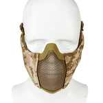 ZANLURE Outdoor CS Game Steel Wire Face Mask Breathable Protection Half Mask Outdoor Hunting Tactical Equipment