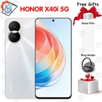 Original HONOR X40i 5G Mobile Phone 6.7 Inch Dimensity 700 Octa Core Android 12 Battery 4000mAh Fast Charging 44W Smartphne