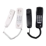 Landline Wall Fixed Telephone with Speed Dial Memory Buttons Wall Phone Dropship