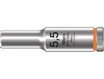 Wera 004502 Nástrčná hlavice Zyklop 1/4" 6hran 5,5 mm typ 8790 HMA - hluboká