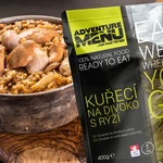 Adventure menu kuře na divoko s rýží