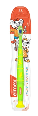 ELMEX Kids Zubní kartáček pro děti ve věku 3-6 let 1 ks