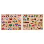 Dřevěné puzzle s úchytem velké