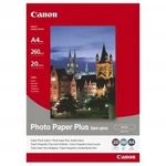 Canon 1686B021 Photo Paper Plus Semi-Glossy, foto papír, pololesklý, saténový, bílý, A4, 260 g/m2, 20 Canon 1686B021 Photo Paper Plus Semi-Glossy, foto papír, pololesklý, saténový, bílý, A4, 260 g/m2, 20