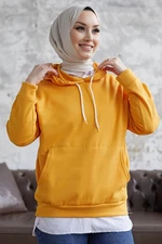 InStyle Endy Hoodie, Three Threads Sweat - Mustard